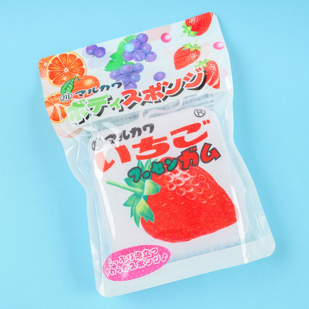 Marukawa Bubble Gum Body Sponge – Strawberry