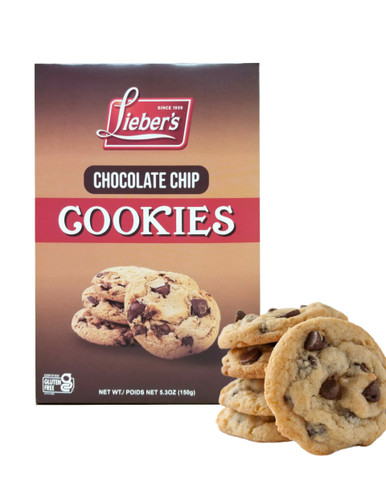 Lieber’s Chocolate Chip Cookies, Kosher for Passover, 5.3 oz