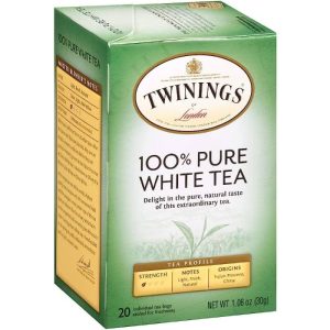 Twinings – White Tea Pure, 20 Bags | Pack of 6