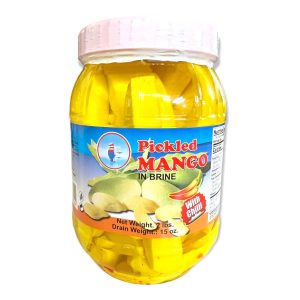 TL Pickled Mango with Chili in Brine – 15 OZ