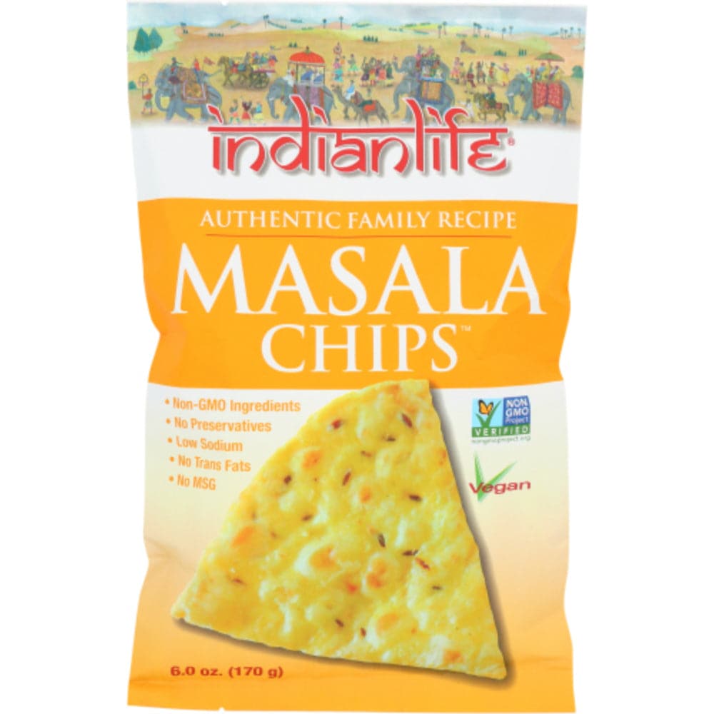 Indianlife – Pretzel Masala Chip, 6 Oz