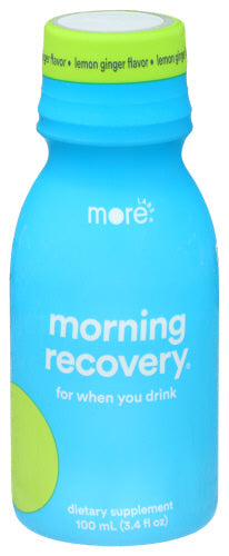 More Labs Shot Recovery Lemon Gingr 3.4 Oz – Pack of 12