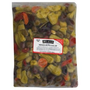 Delallo – Olive Salad Mixed, 5 Lb (Pack of 2)
