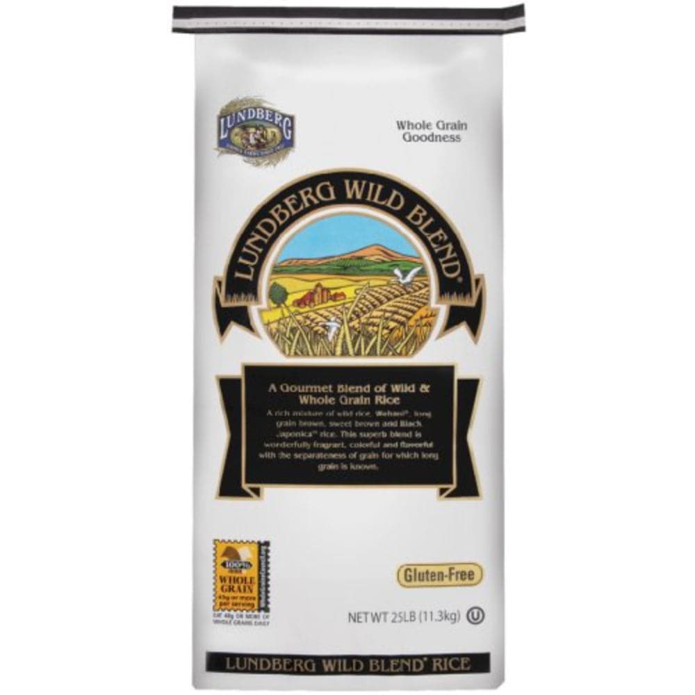 Lundberg – Organic Wild Blend Rice, 25 Lbs