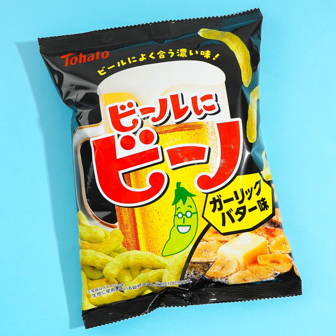 Tohato Beer & Beano Edamame Snacks – Garlic Butter