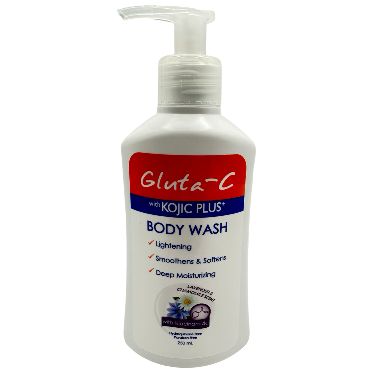 Gluta-C – Kojic Bodywash – Lavender and Chamomile Scent – 250 ML