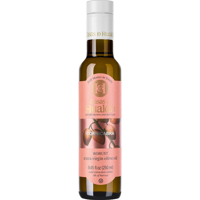Casas De Hualdo – Extra Virgin Olive Oil Cornicabra, 250 Ml (Pack Of 6