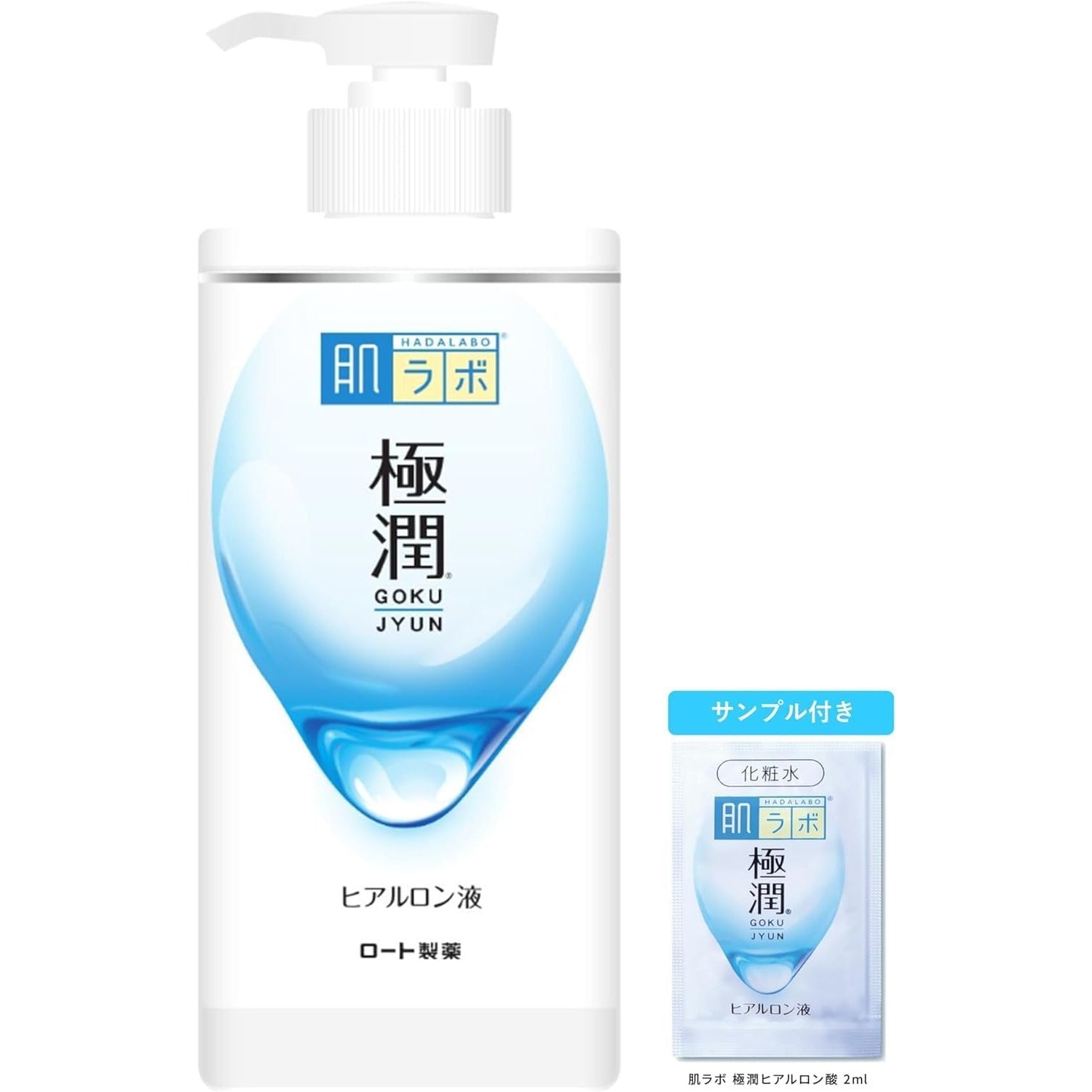 Hada Labo Gokujyun Hyaluronic Lotion Made in JAPAN Large Pump Type 400ml – Tokyo Sakura Mall