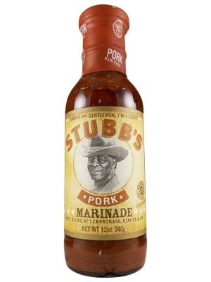 Stubb’s Pork Marinade, 12oz.