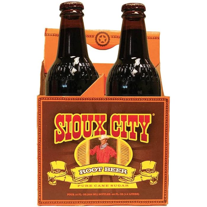 Sioux City – Soda 4pk Root Beer, 48 Fl Oz – Pack Of 6