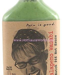 Pain is Good Diva Jalapeno Wasabi #66 Hot Sauce, 5.oz