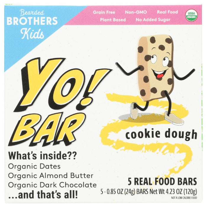 Bearded Brothers – Bar Cookie Dough, 4.23 oz – Pack of 6