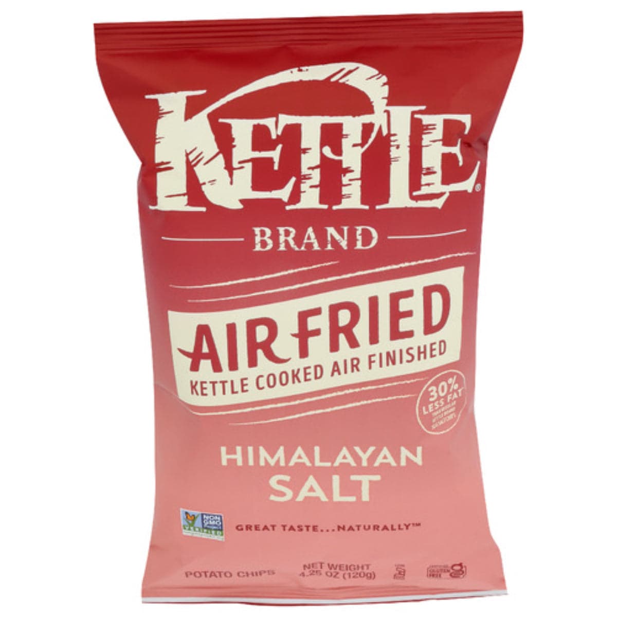 Kettle Foods – Air Fried Himalayan Salt Potato Chips 4.25 OZ – Pack of