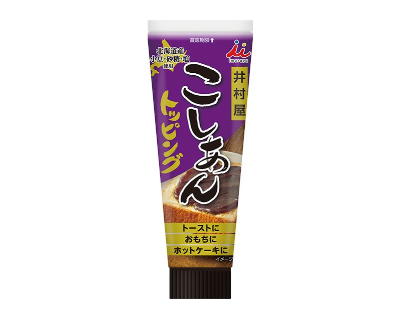 Imuraya, “Koshian Topping”, Sweet azuki bean jam, Smooth Spread, 130g