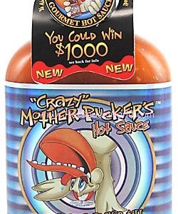Crazy Mother Pucker’s Groovy Garlic Hot Sauce, 6.5oz.