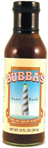 Bubba’s Outer Banks BBQ Sauce,5oz.