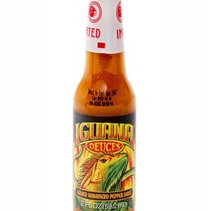 Iguana Bold Gold Habanero Mini Hot Sauce