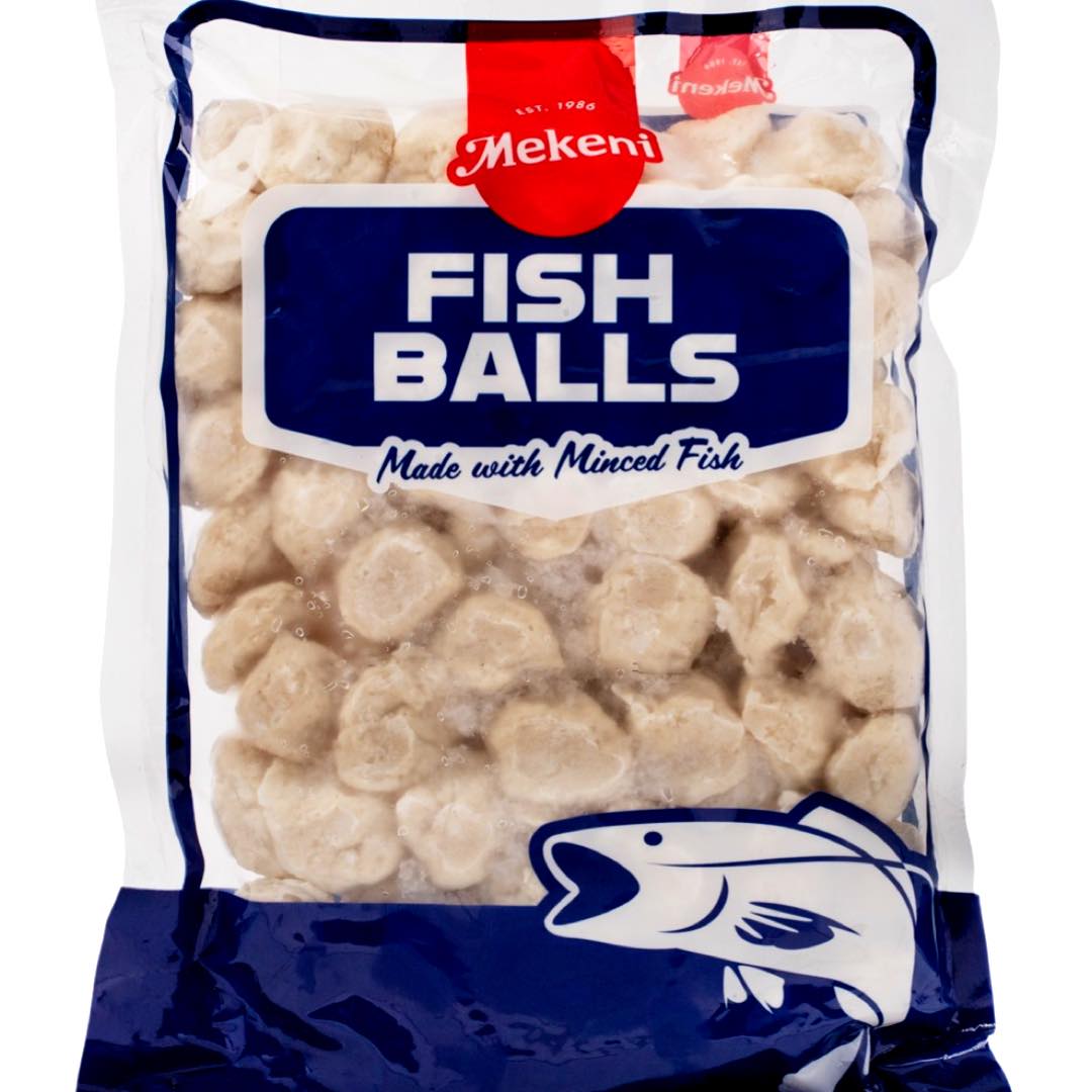 Mekeni – Fish Balls – Made with Minced Fish – FROZEN – PARTY PACK – 2.2 LBS
