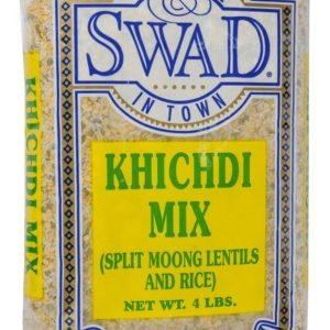 Swad Khichdi Mix (Split Moong Lentils and Rice) 4 lbs