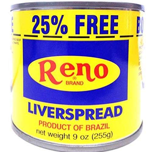 Reno – Liver Spread – 9 OZ – Product of Brazil