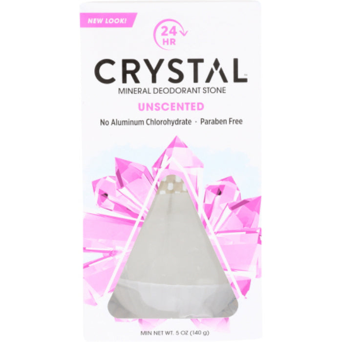 Crystal – Mineral Body Deodorant Rock Body Unscented, 5 Oz (Pack Of 1)