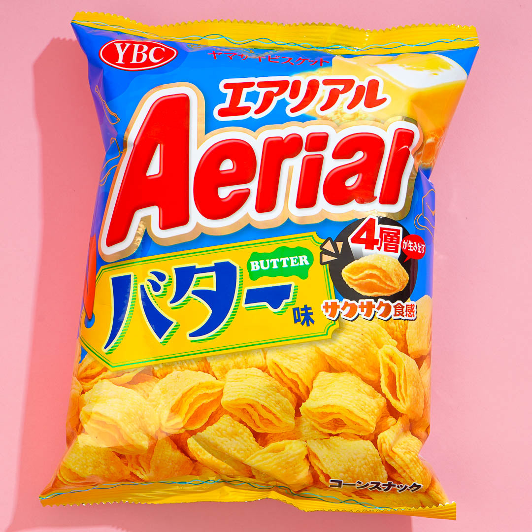 Aerial Corn Snacks – Butter
