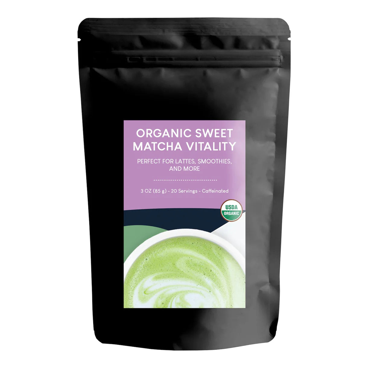 Organic Sweet Matcha Vitality Retail Bags – Case of 6