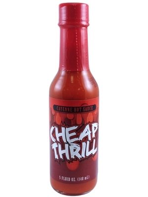 Cheap Thrill Cayenne Hot Sauce, 5oz.