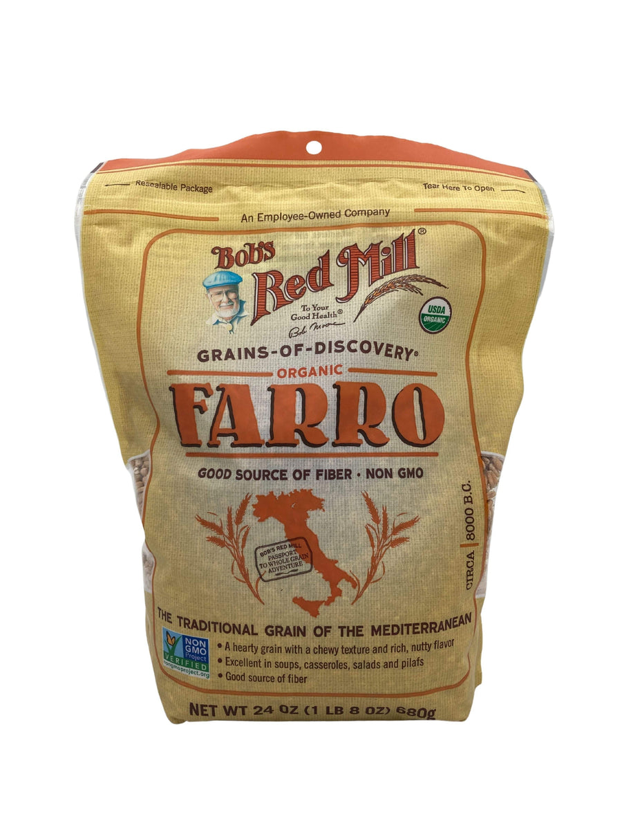 Farro Grain, Organic, Bob’s Red Mill