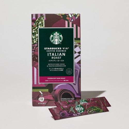 Starbucks Japan, VIA Series, “Italian Roast”, 12 sticks