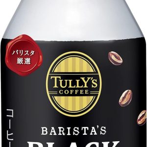 Tullys’, Barista’s Black, Canned Coffee, 285ml in Aru Can x 24 cans