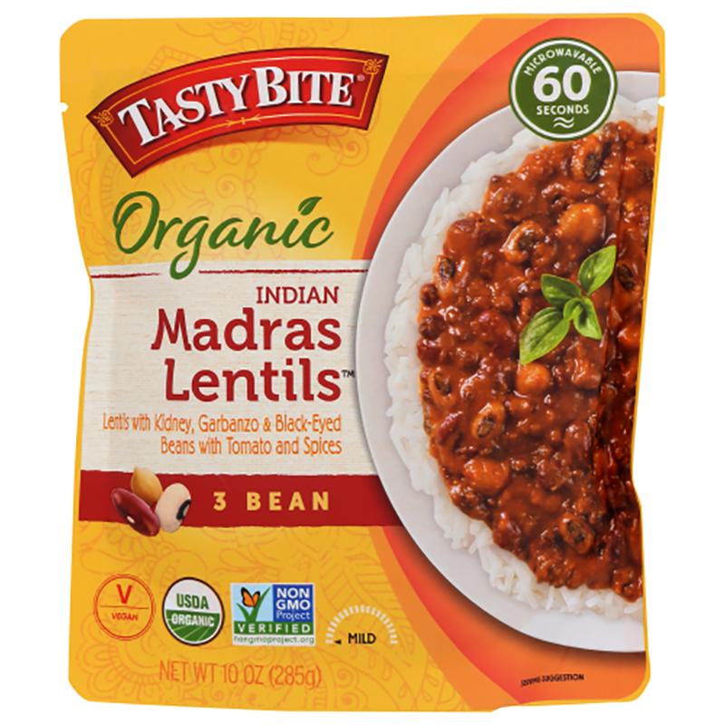 Tasty Bite – Indian Madras Lentils 3 Bean, 10oz