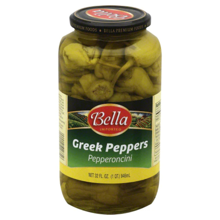 Bella – Pepper Salad Pepperoncini, 32 Oz – Pack of 6