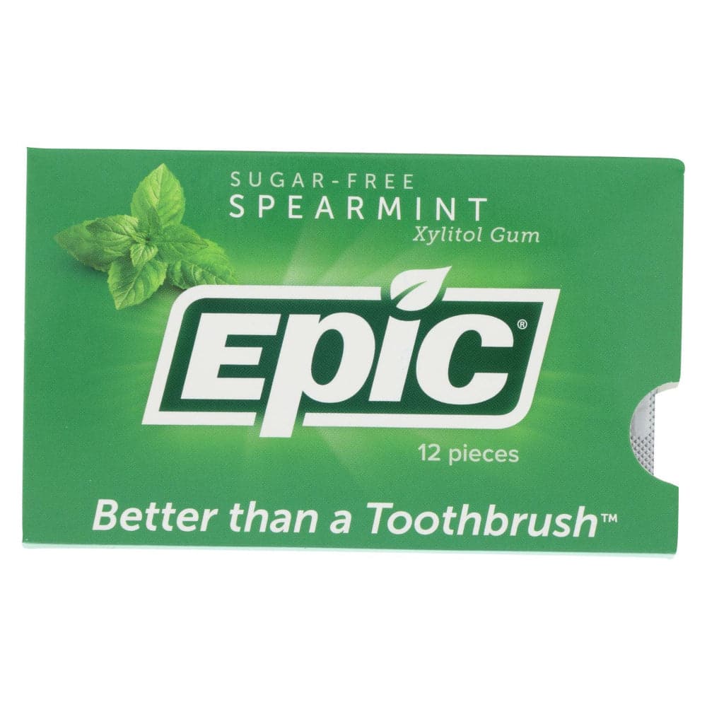 Epic Dental – Gum Sugar-Free Spearmint 12 Pieces