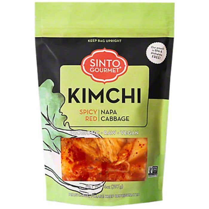 Sinto Gourmet – Cabbage Kimchi Spicy Napa, 14 Oz | Pack of 6