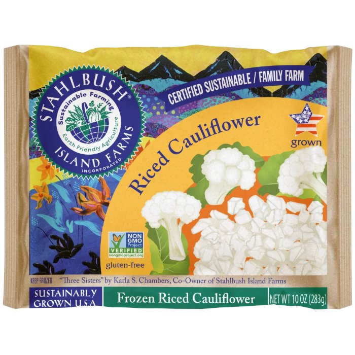 Stahlbush Island Farms Cauliflower Riced 10 Oz – Pack Of 12