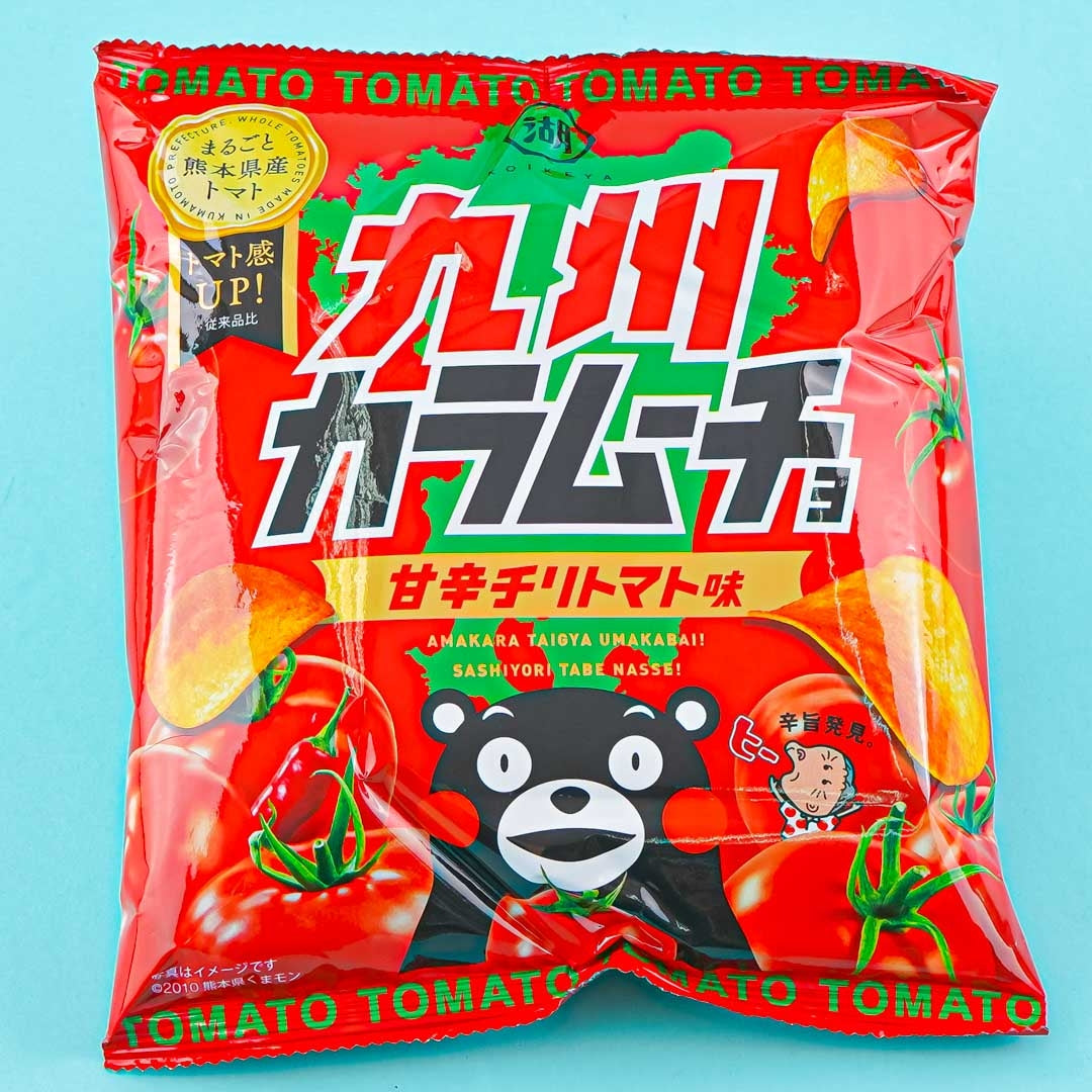 Kumamon Karamucho Potato Chips – Sweet and Spicy Chili Tomato