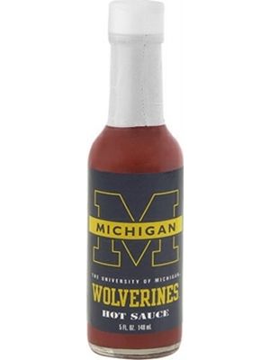 Collegiate Hot Sauce – University of Michigan Wolverines, 5oz.