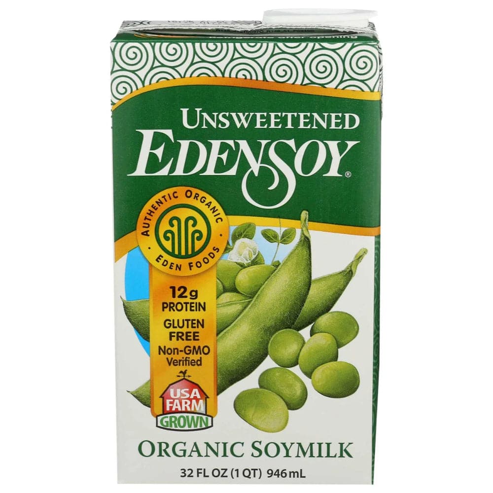 Edensoy – Organic Unsweetened Soy Milk