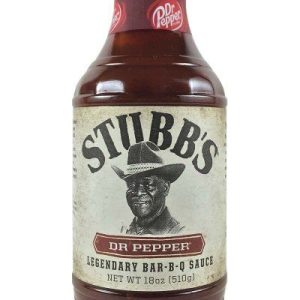 Stubb’s Dr.Pepper Bar-B-Q Sauce, 18oz.