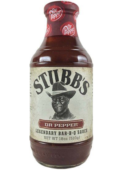 Stubb’s Dr.Pepper Bar-B-Q Sauce, 18oz.