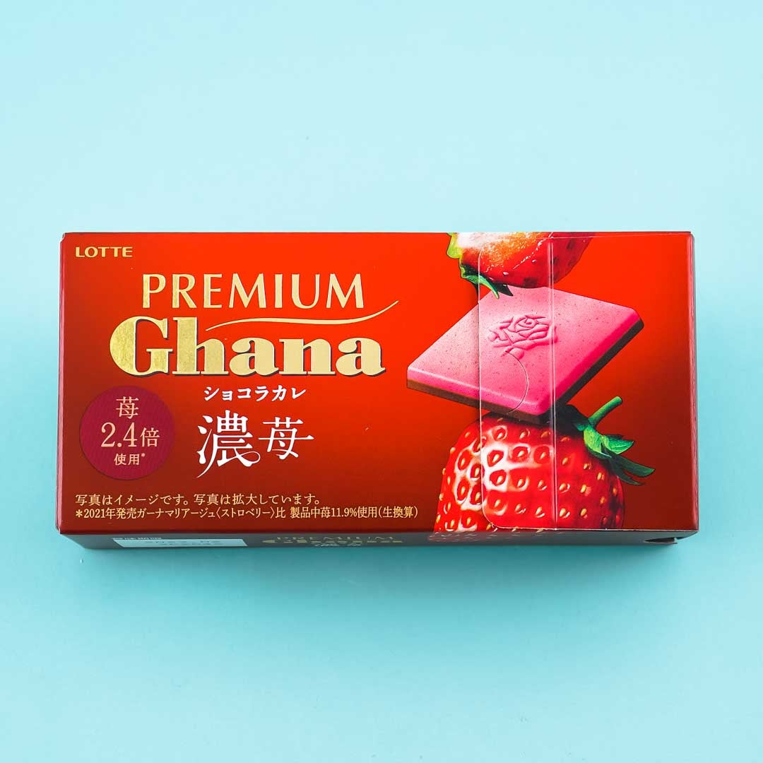 Lotte Premium Ghana Chocolate – Strawberry