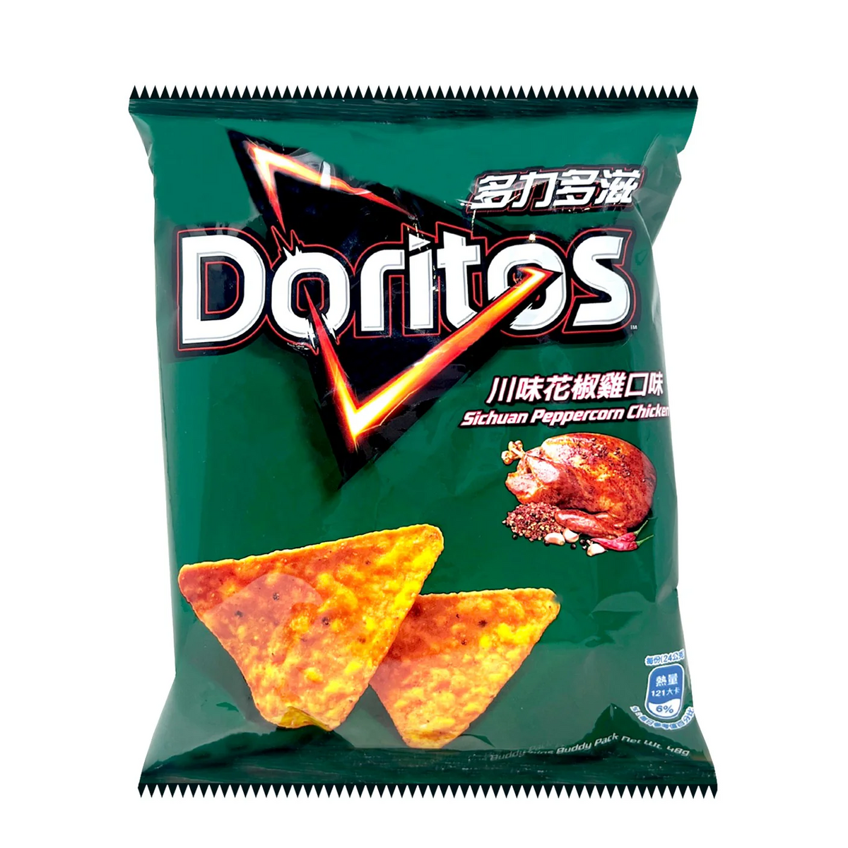 Doritos Sichuan peppercorn chicken 48g – TAIWAN (Case of 12)