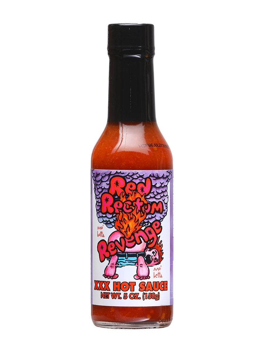 Hot Sauce Red Rectum Revenge XXX 5 oz Heat 8