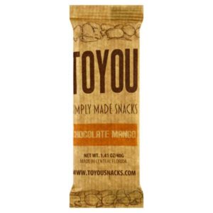 Toyou Snacks – Gluten Free Snack Bar Chocolate Mango
