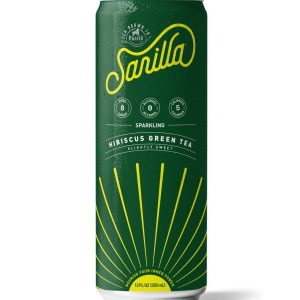 Sarilla Organic Antioxidant Green Tea Spritzer – 12 Cans