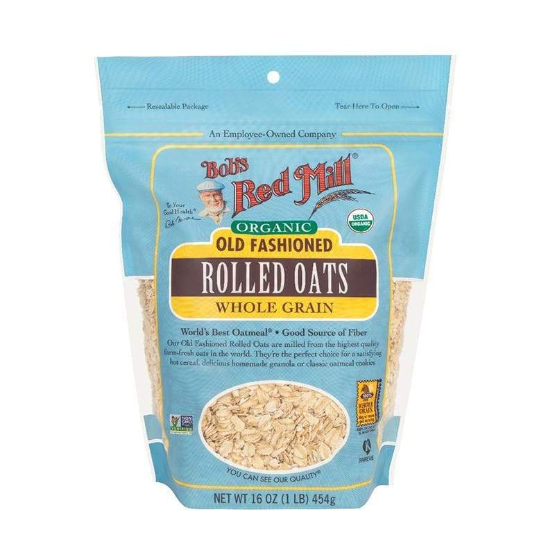 Bob’s Red Mill – Organic Old Fashioned Rolled Oats, 16oz