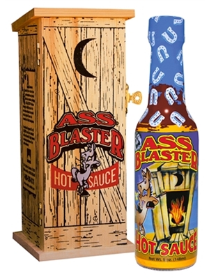 Ass Blaster Collector’s Hot Sauce with Outhouse