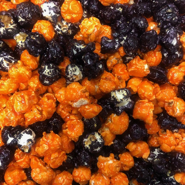 Witches Brew Orange & Black Popcorn