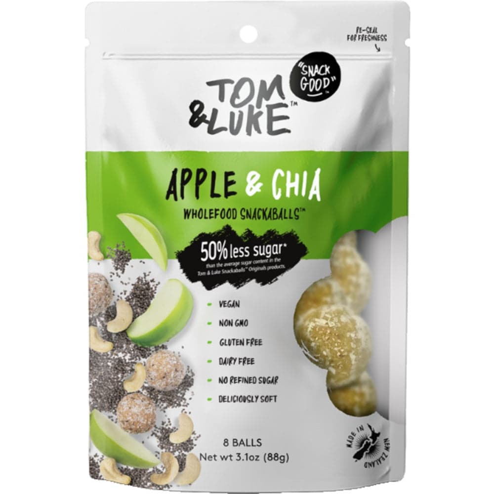 Tom & Luke – Apple & Chia Wholefood Snackaballs